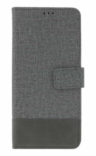 TopQ GOMMA Samsung A17 book case grey 142727 - Phone Case - Main image