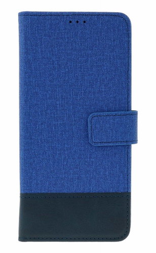TopQ Case GOMMA Samsung A17 book blue 142725 - Phone Case - Main image