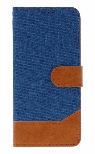TopQ Case Jeans Samsung A17 book blue 142758 - Phone Case - Main image