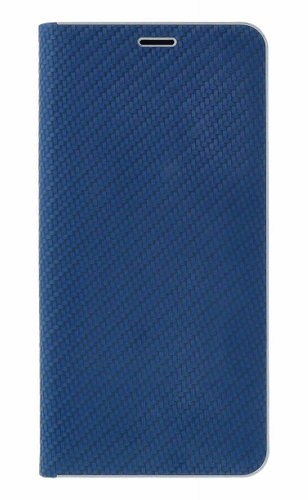 TopQ Case Samsung A17 book Luna Carbon Book blue 142755 - Phone Case - Main image