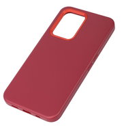 TopQ Cover Frame Samsung A17 raspberry 142860 - Phone Cover
