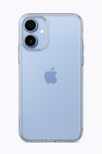 TopQ Antishock back cover for iPhone 17 transparent - Phone Cover - Main image