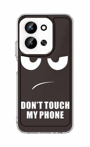 TopQ Rigid Case for Xiaomi Redmi 15C Don't Touch - Phone Cover - Main image
