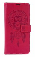 TopQ pouzdro Xiaomi Redmi Note 14 Pro 5 G Knížkové Lapač se sovičkou růžové - Phone Case