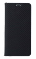 TopQ pouzdro Xiaomi Redmi 15 Knížkové Luna Carbon Book černé - Phone Case