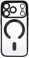 TopQ Zadní kryt Metallic MagSafe pro iPhone 17 Pro Max Black - Phone Cover