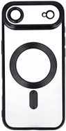 TopQ Metallic MagSafe Back Cover for iPhone Air Black - Phone Cover