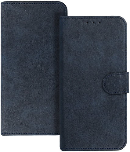 TopQ Universal Book Case COMMON (SIZE XXL) Navy - Phone Case - Main image