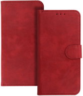 TopQ Universal Book Case COMMON (SIZE XXL) red - Phone Case