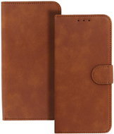 TopQ Universal Book Case COMMON (SIZE XL) Brown - Phone Case