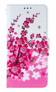 TopQ Pouzdro Motorola Moto G86 5 G Knížkové Kytičky - Phone Case