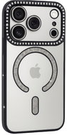 TopQ Back cover Bling Magsafe for iPhone 17 Pro black - Phone Cover