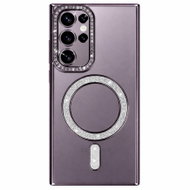 TopQ Bling Magsafe Back Cover for Samsung Galaxy S26 Ultra Purple - Phone Cover