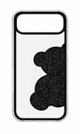 TopQ Teddy Bear Back Cover for iPhone 17 Air Black - Phone Cover
