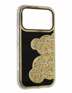 TopQ Teddy Bear Back Cover for iPhone 17 Pro Gold - Phone Cover
