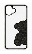 TopQ Zadní kryt Teddy Bear pro iPhone 17 černý - Phone Cover