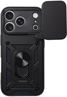 TopQ Ultra Durable Back Cover Armor Lens for iPhone 17 Pro Max Black - Phone Cover