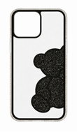 TopQ Back Cover Teddy Bear for iPhone 16 Pro Black - Phone Cover
