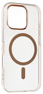 TopQ Transparent Slim MagSafe Back Cover for iPhone 14 Pro Desert - Phone Cover