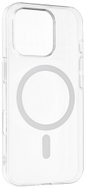 TopQ Transparent Slim Magsafe Back Cover for iPhone 15 White - Phone Cover
