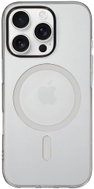 TopQ Transparent Slim Magsafe Back Cover for iPhone 16 Pro grey - Phone Cover