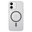 Transparent Slim Magsafe Back Cover for iPhone 16 graphite