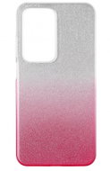TopQ kryt Xiaomi Redmi 15 glitter stříbrno-růžový - Phone Cover
