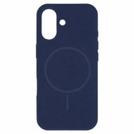 TopQ Zadní kryt Magsafe Slim Silicone pro iPhone 17 navy - Phone Cover