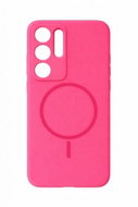TopQ Zadní kryt Magsafe Slim Silicone pro Samsung Galaxy S25 Ultra růžový - Phone Cover