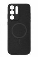 TopQ Zadní kryt Magsafe Slim Silicone pro Samsung Galaxy S25 Ultra černý - Phone Cover