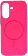 TopQ Zadní kryt Magsafe Slim Silicone pro Samsung Galaxy S25 FE pink - Phone Cover