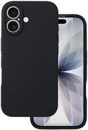 TopQ Silicone Lite back cover for iPhone 17 black - Phone Cover