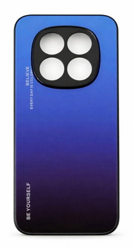 TopQ LUXURY Case for Xiaomi Redmi Note 15 Pro 5G, Hard, Rainbow Blue - Phone Cover - Main image