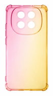 TopQ Case for Xiaomi Redmi Note 15 Pro 5G Shock Rainbow Pink-Yellow - Phone Cover