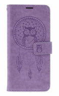 TopQ Pouzdro MEZZO Xiaomi Redmi Note 15 Pro 5 G Knížkové Lapač se sovičkou fialové - Phone Case