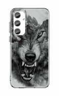 TopQ Kryt Image Samsung A57 5 G Image pevný Černobílý vlk - Phone Cover