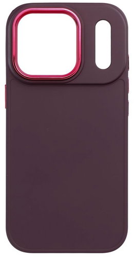 TopQ Cover Frame iPhone 17 Pro purple 143041 - Phone Cover - Main image