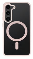 TopQ Zadní kryt Acrylic Color MagSafe pro Samsung S24 FE světle růžový - Phone Cover