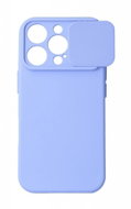 TopQ Zadní kryt Camshield Soft na iPhone 16 Pro světle fialový - Phone Cover