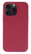 TopQ Zadní kryt Silicone Lite na iPhone 16 Pro Max vínový - Phone Cover