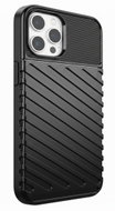TopQ Zadní kryt Thunder pro iPhone 16 Pro Max černý - Phone Cover
