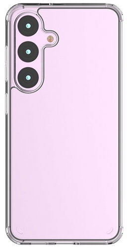 TopQ Clear Back Cover for Samsung S24 FE Transparent - Phone Cover - Main image