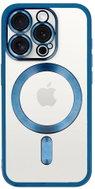 TopQ Zadní kryt Metallic MagSafe pro iPhone 16 Pro Max Blue - Phone Cover