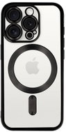 TopQ Zadní kryt Metallic MagSafe pro iPhone 16 Pro Max Black - Phone Cover