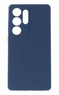TopQ Zadní kryt Silicone Lite pro Samsung S25 Ultra navy - Phone Cover