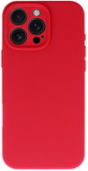 TopQ Zadní kryt Silicone Lite pro iPhone 16 Pro malinový - Phone Cover