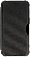 TopQ Knížkové pouzdro Razor Carbon pro Samsung Galaxy S24 FE černé - Phone Case
