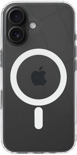 TopQ Magsafe Clear Camera Control Back Cover for iPhone 16 Plus Transparent - Phone Cover - Main image