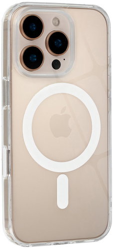 TopQ Magsafe Clear Camera Control Back Cover for iPhone 16 Pro Transparent - Phone Cover - Main image
