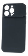 TopQ Zadní kryt Camshield Soft na iPhone 16 Pro černý - Phone Cover